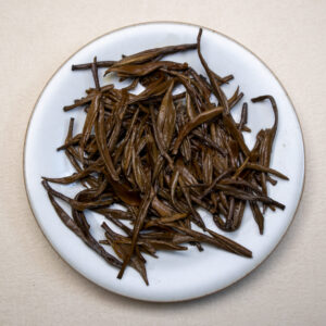 black tea loose leaf wet