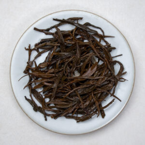 black tea wet leaves