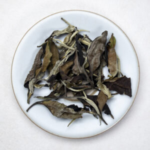 White tea dry leaves