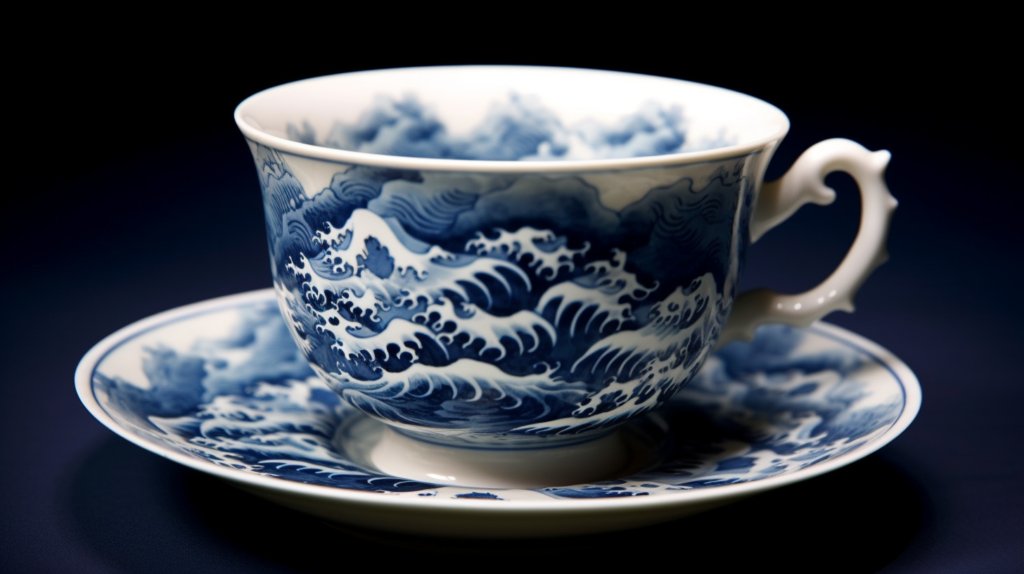 Blue and White teacup