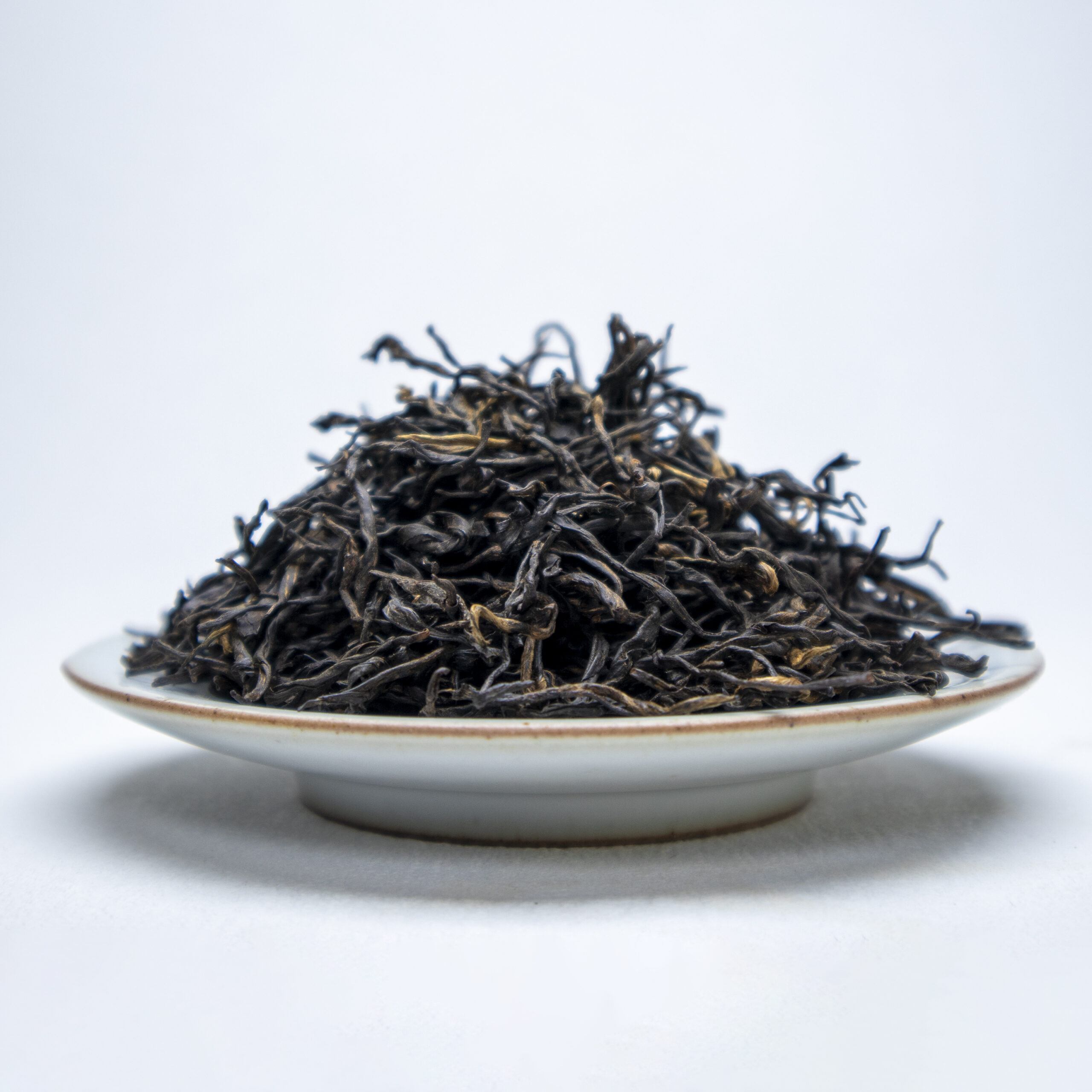 Black tea dry leaves