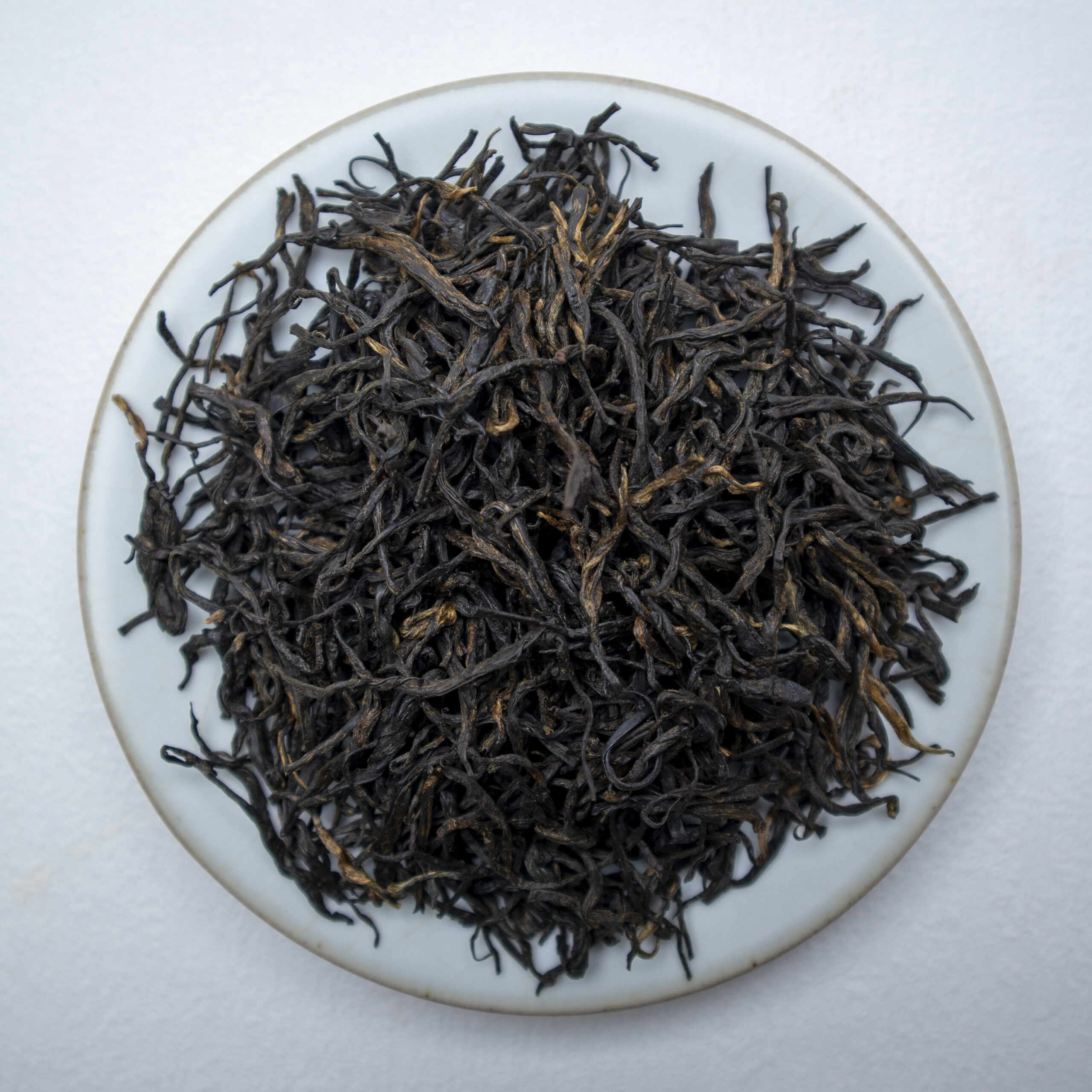 Black tea dry leaves